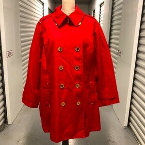 Michael Kors Double Breasted Women’s Trench Coat Size 2X